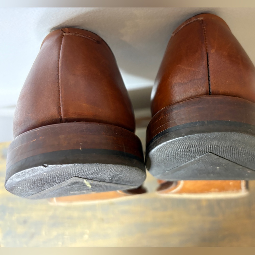 Allen Edmonds Classic Split Toe Cognac Leather Me… - image 5
